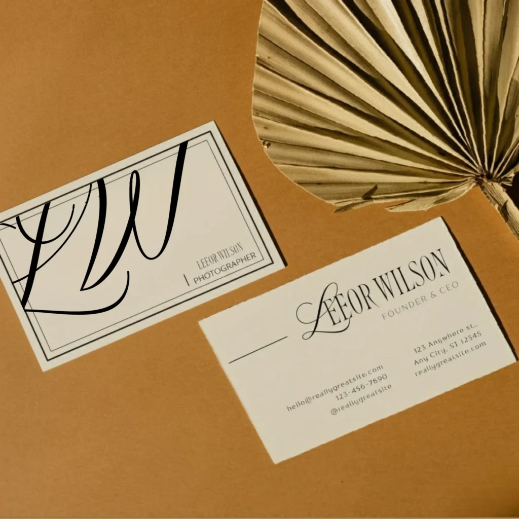 Identités visuelles exemple SharonDesign.fr