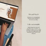 Mariannne an Elementor Template Kit, Website Template UGC Creator Portfolio 3