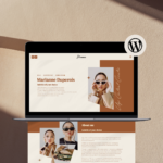 Marianne • UGC Portfolio Template, UGC Website Elementor Template Kit